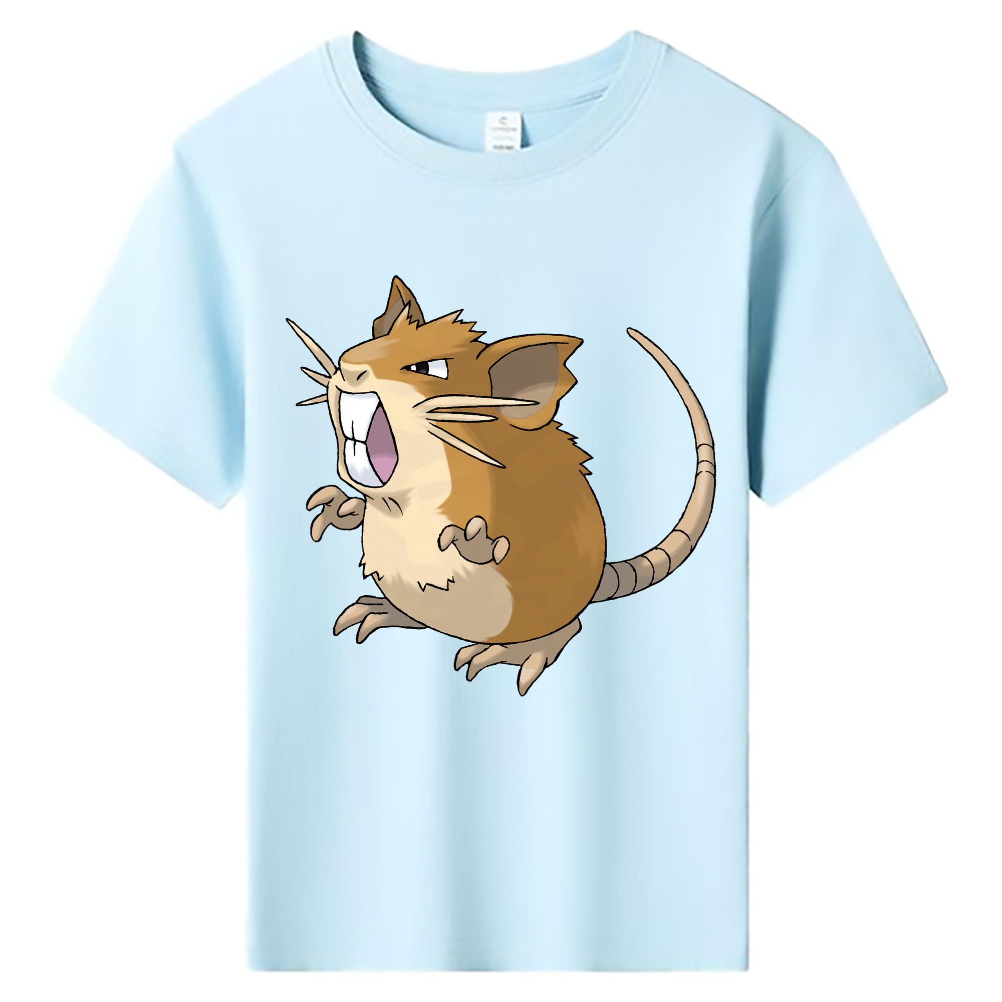（画像用） ポケットモンスター Pokémon 綿100％キッズTシャツ（フロントプリント）